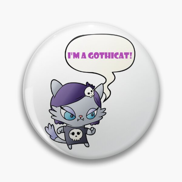 Item preview, This is a girl power Gothicat  designed and sold by ThundRDownunder.