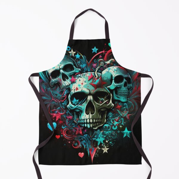 Artikelvorschau, Graffiti Style Skull and Heart Design V.2 entworfen und verkauft von scollum.