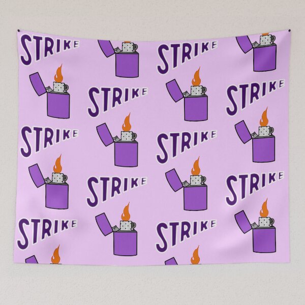 Item preview, Strike Purple Zippo designed and sold by Bad Signal Studios .