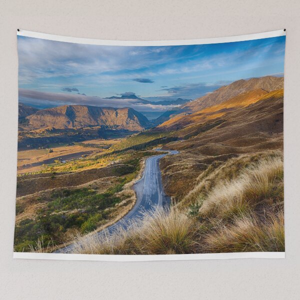 Item preview, Journey to Adventure - Road to Queenstown View designed and sold by Warren Morgan.