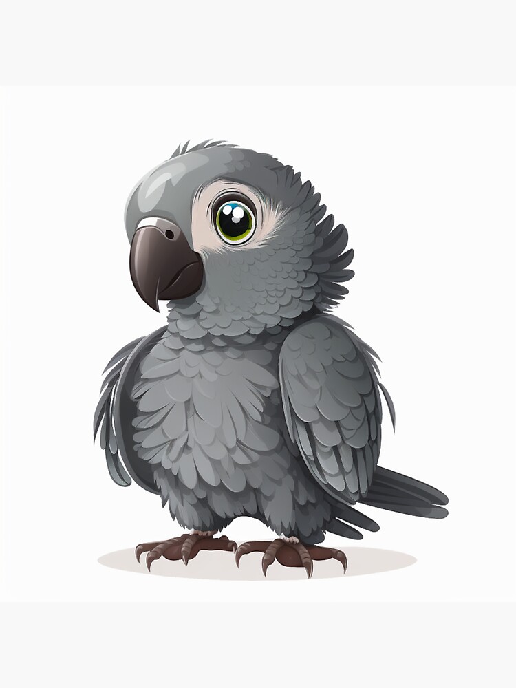 Premium Vector | Cute parrot cartoon pose