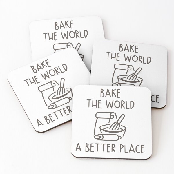 Item preview, You Bake The World A Better Place designed and sold by EDDANI.