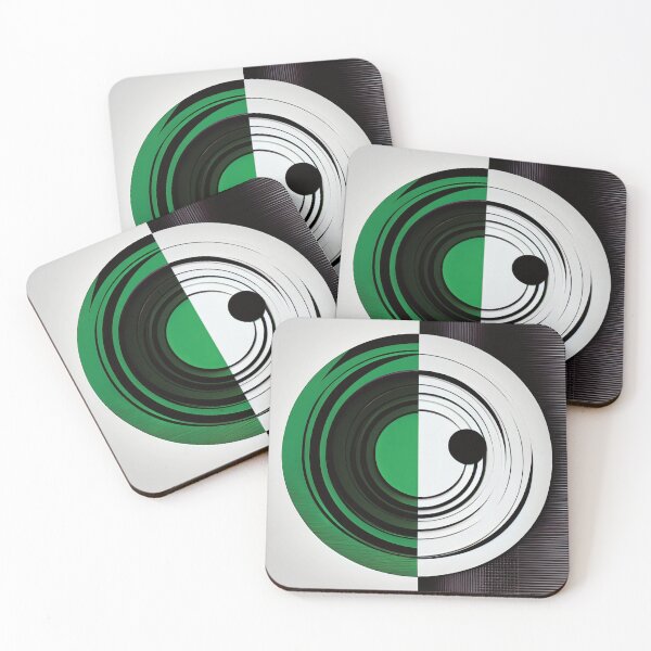 Item preview, Abstract Green, black and white designed and sold by DGtaLrtcom.