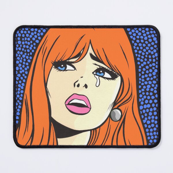 Item preview, Ginger Crying Comic Girl designed and sold by turddemon.