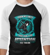 SAO - I know my limits Men's Baseball ¾ T-Shirt