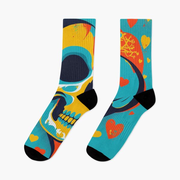 Artikelvorschau, Pop Art Style of Skull and Heart Design entworfen und verkauft von scollum.