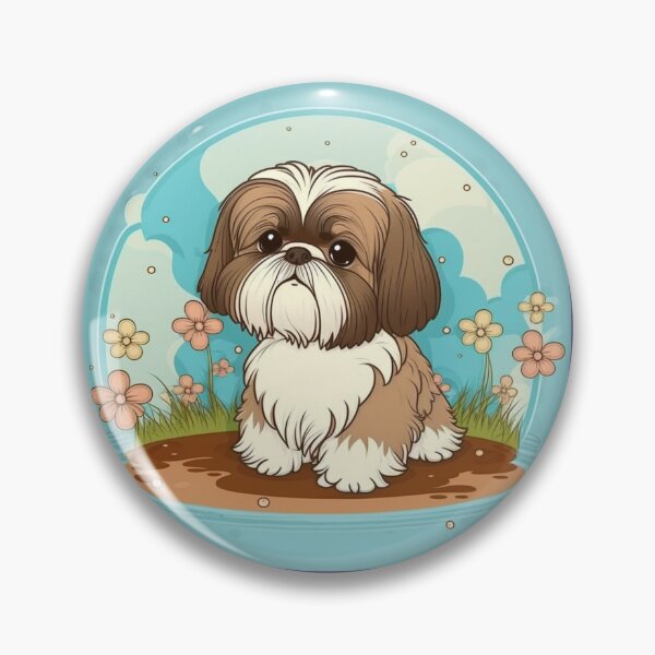 Item preview, Shih Tzu designed and sold by Raccoonidae.