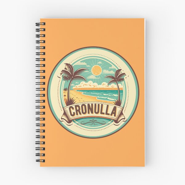 Item preview, Palmas retro de la playa de Cronulla designed and sold by Fallowfields.