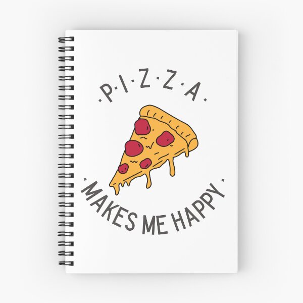 Item preview,  Pizza Makes Me Happy  designed and sold by Brodber8.