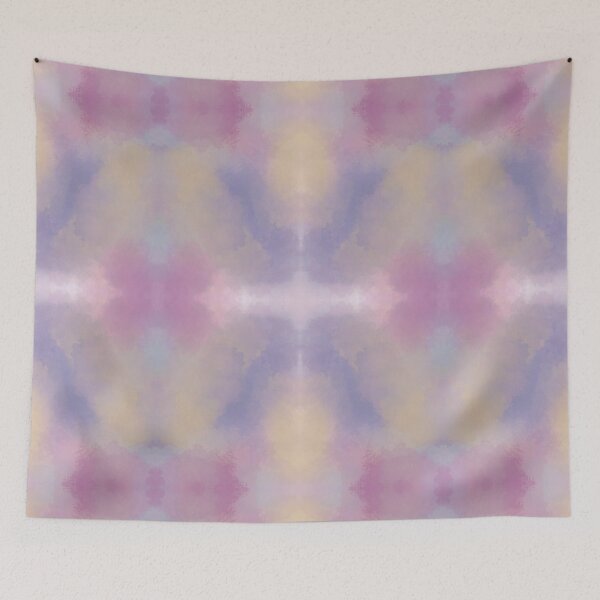 Item preview, Cloud in my window abstract art rainbow painting designed and sold by chuckletuckle.