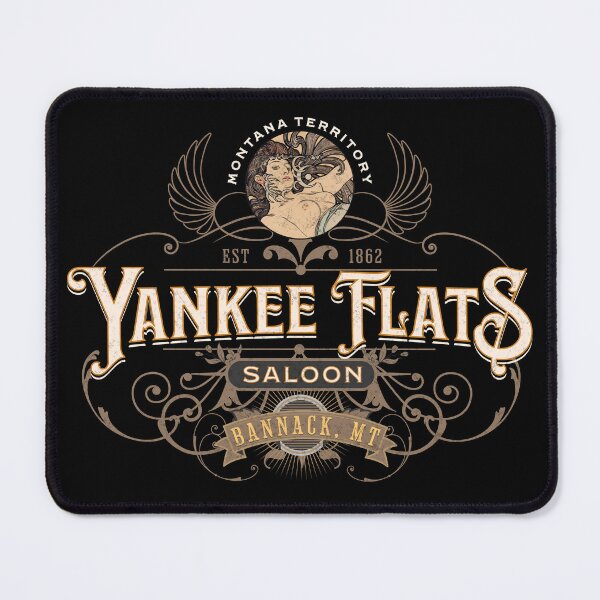 Item preview, Bannack, Montana Shirt - Yankee Flats Saloon designed and sold by Rich Summers Art.