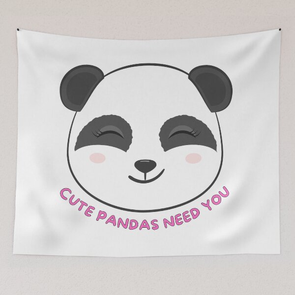 Item preview, Cute Panda Need You - cute panda bear designed and sold by EarthAlly.