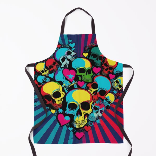 Artikelvorschau, Pop Art Style of Skull and Heart Design entworfen und verkauft von scollum.