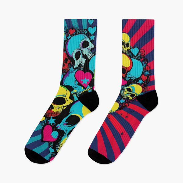 Artikelvorschau, Pop Art Style of Skull and Heart Design entworfen und verkauft von scollum.
