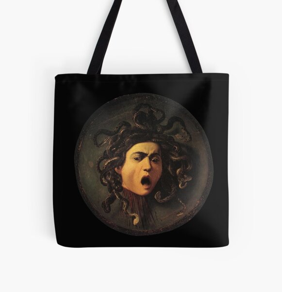 Medusa All Over Print Tote Bag
