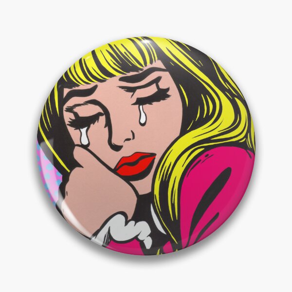 Item preview, Blonde Bangs Crying Comic Girl designed and sold by turddemon.