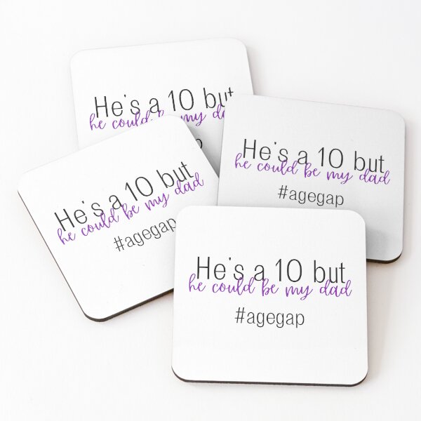 Item preview, He's a 10 - Age Gap designed and sold by chelseahill712.