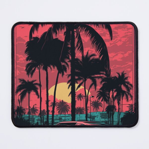 Item preview, Ferrari Synthwave Retro Car designed and sold by yaekus.
