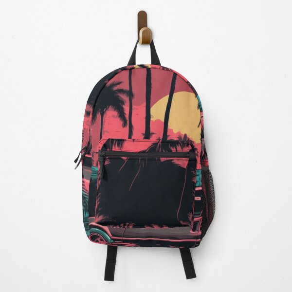 Item preview, Ferrari Synthwave Retro Car designed and sold by yaekus.
