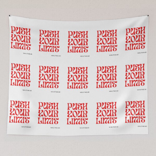 Item preview, Push Your Limit designed and sold by whuTwear.