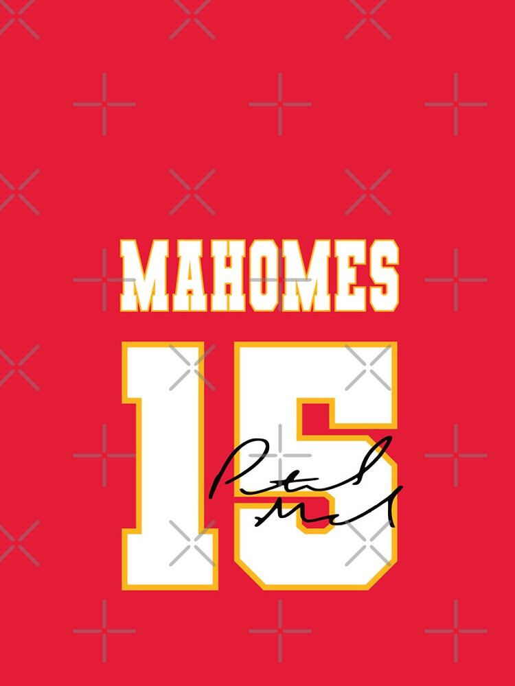 Patrick Mahomes 15 Chiefs  Sticker by fezztee