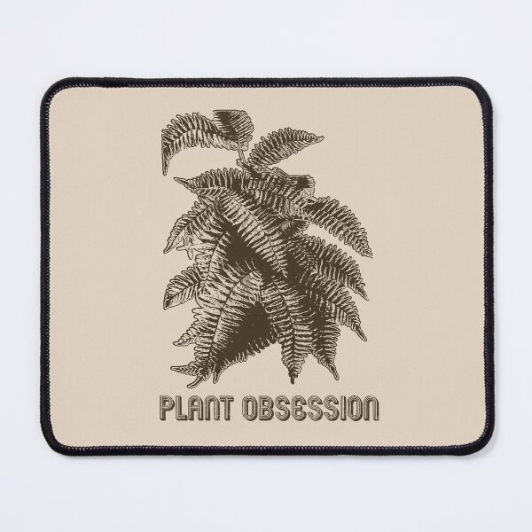 Item preview, Plant Obsessed | Brown Artwork | designed and sold by VintagePlantJoy.