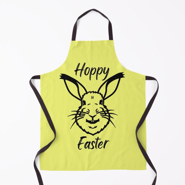 Item preview, HOPPY EASTER - A smiling, happy bunny rabbit designed and sold by LadySquiggle.