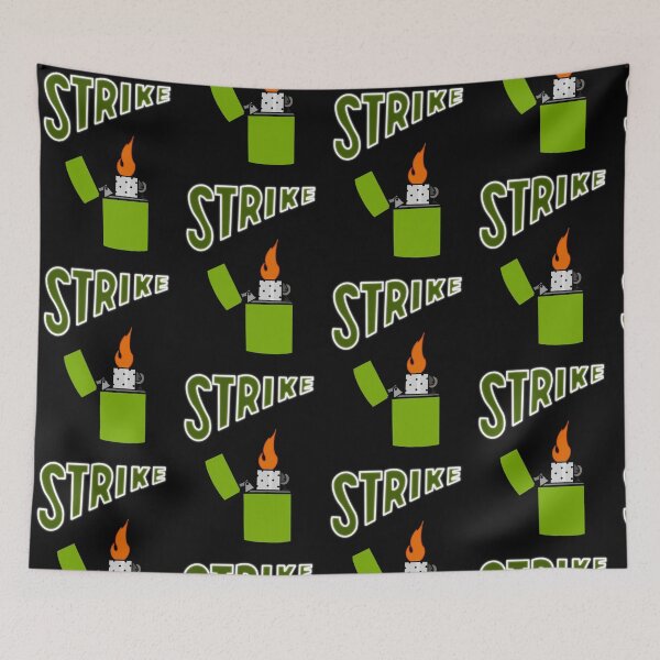 Item preview, Strike Zippo designed and sold by Bad Signal Studios .