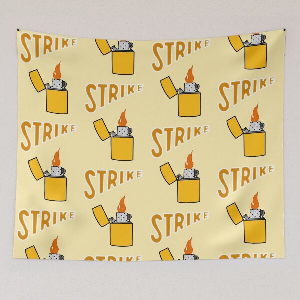Item preview, Strike Yellow Zippo designed and sold by Bad Signal Studios .