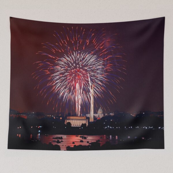 Item preview, Fireworks over DC designed and sold by PBJArt.