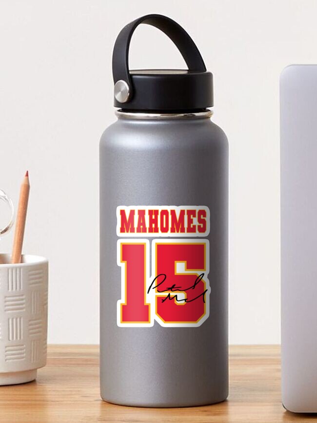 Patrick Mahomes 15 Chiefs  Sticker by fezztee