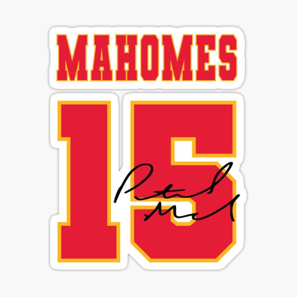 Chris Jones Home Jersey Sticker for Sale by designsheaven