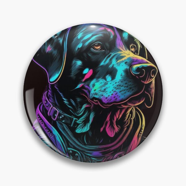 Item preview, synthwave Canine designed and sold by NATHAN ZEHNER.