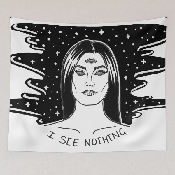Item preview, I See Nothing designed and sold by Alisha Southwell.