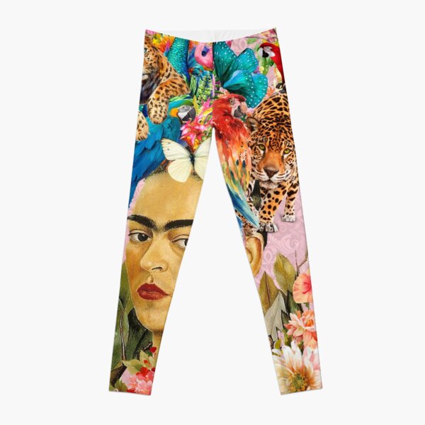 Disover Frida Kahlo Wild Pink | Leggings
