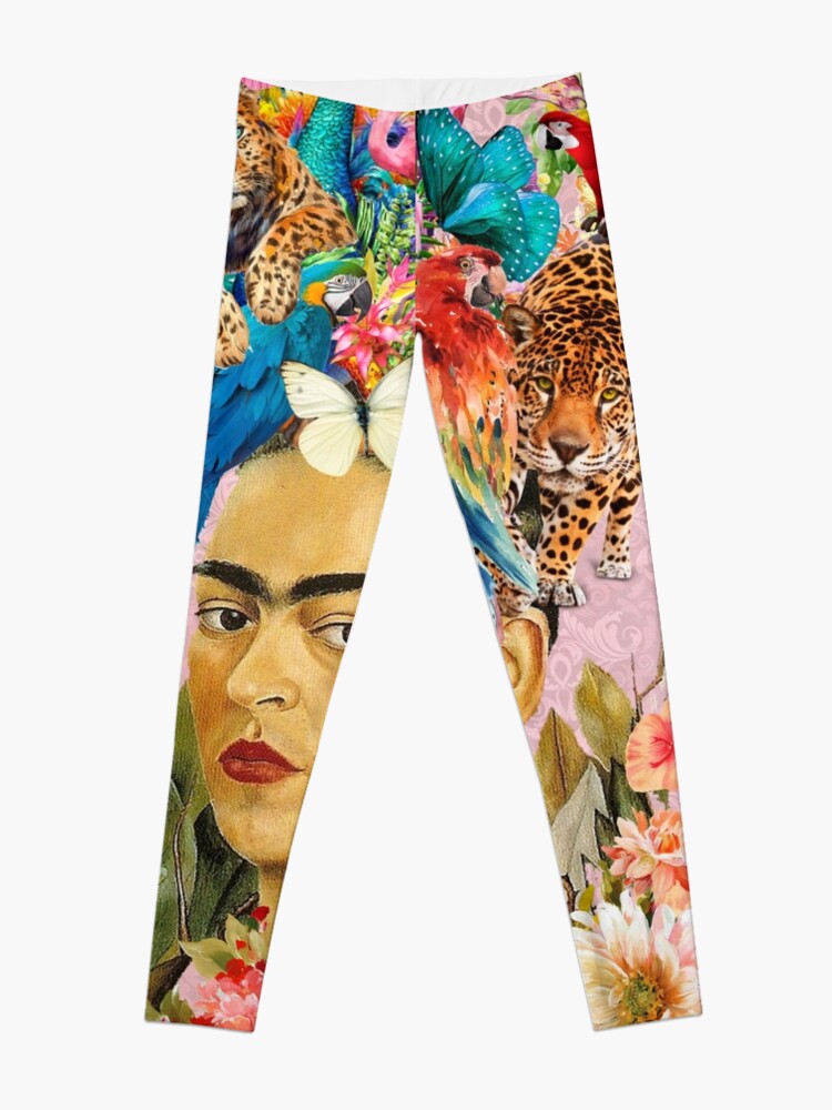 Disover Frida Kahlo Wild Pink | Leggings