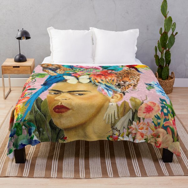 Item preview, Frida Kahlo Wild Pink designed and sold by Muycote.