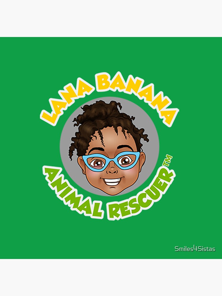 Thumbnail 4 of 4, Pillow, Lana Banana Animal Rescuer designed and sold by Smiles4Sistas.