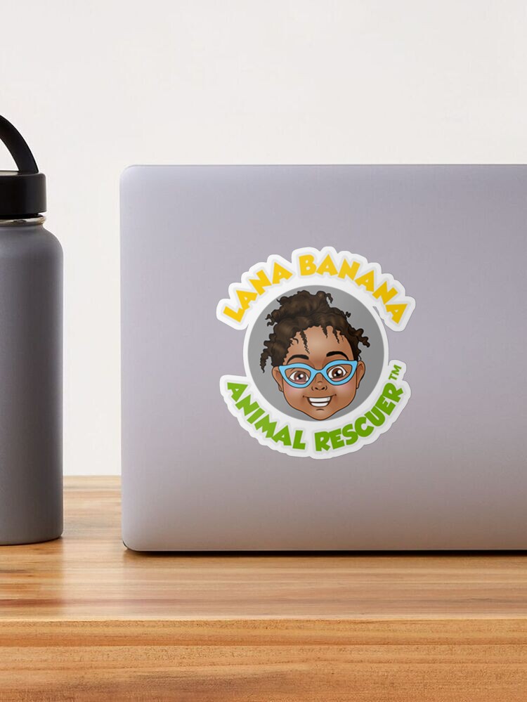 Thumbnail 1 of 3, Sticker, Lana Banana Animal Rescuer  designed and sold by Smiles4Sistas.