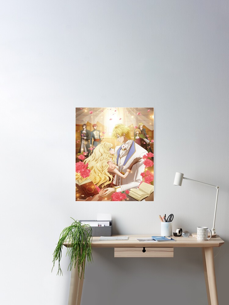  Anime Bibliophile Princess Canvas Poster Wall Art