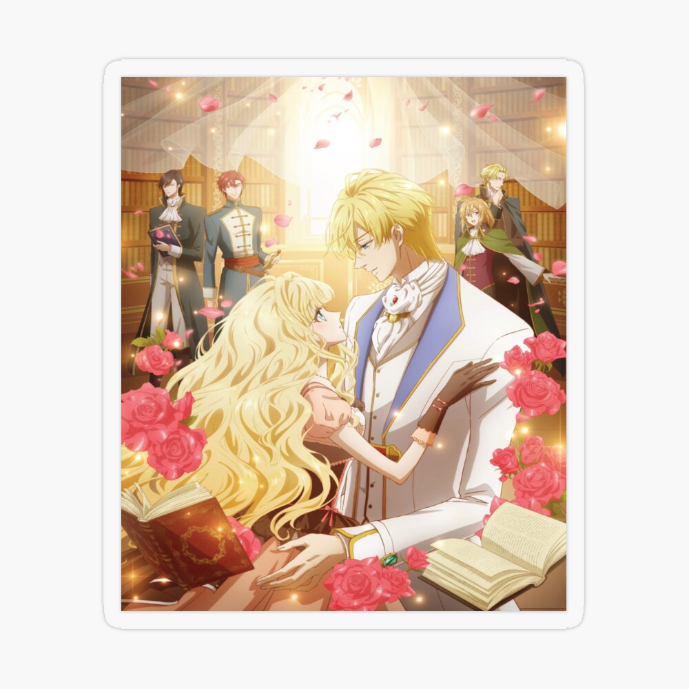  Anime Bibliophile Princess Canvas Poster Wall Art