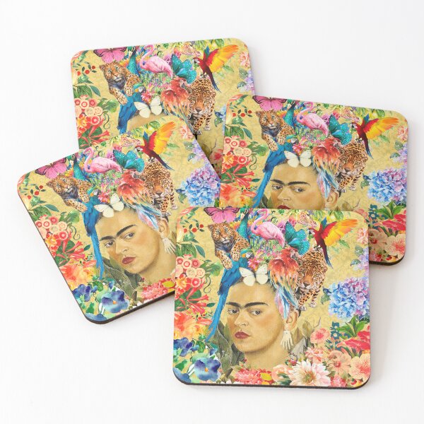 Item preview, Frida Kahlo Wild Yellow designed and sold by Muycote.