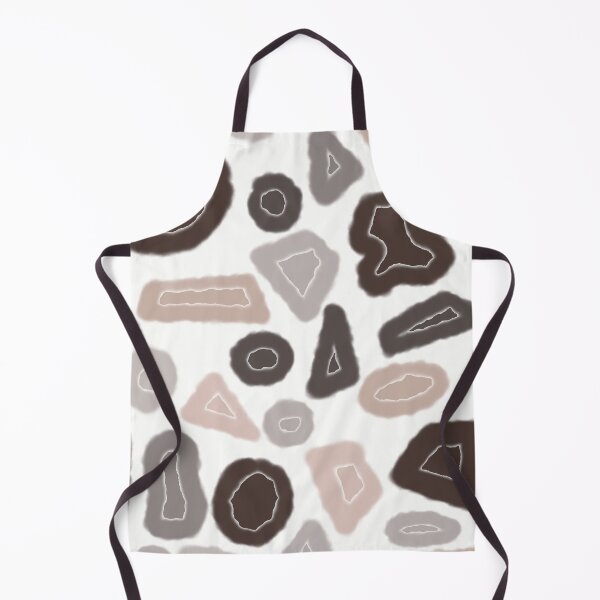 Item preview, Abstract shapes messy geometrical design seamless pattern designed and sold by chuckletuckle.