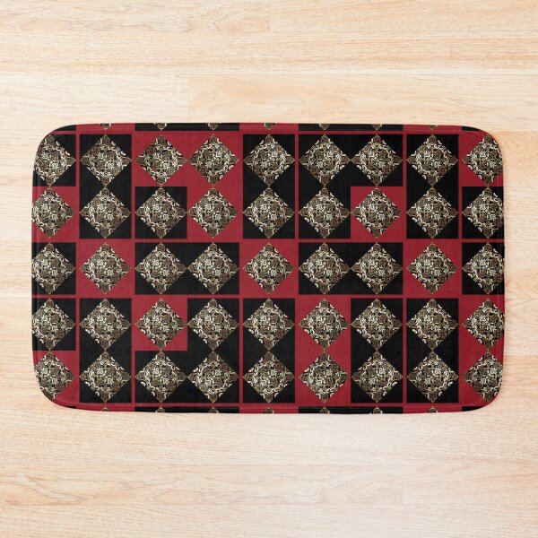 Item preview, Flemish Baroque: A Red & Black Pattern designed and sold by The Bubble 1307.