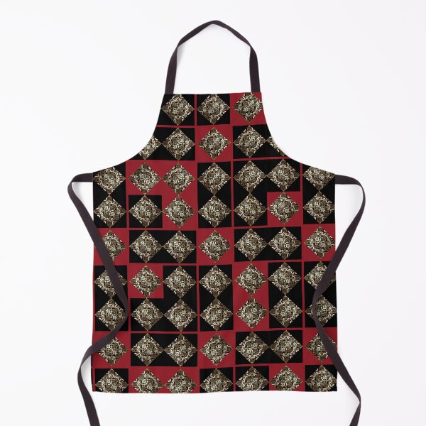 Item preview, Flemish Baroque: A Red & Black Pattern designed and sold by The Bubble 1307.