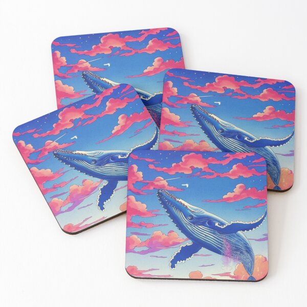 Item preview, whale swimming in the sky Anime aesthetic designed and sold by hedoniism-shop.