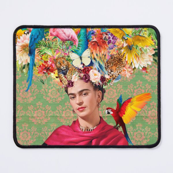 Artikelvorschau, Frida Kahlo Green Wild entworfen und verkauft von Muycote.
