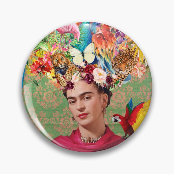 Item preview, Frida Kahlo Green Wild designed and sold by Muycote.