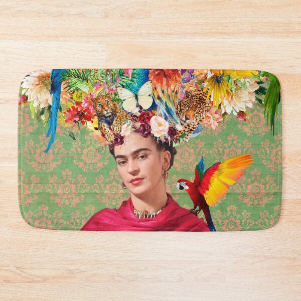 Artikelvorschau, Frida Kahlo Green Wild entworfen und verkauft von Muycote.