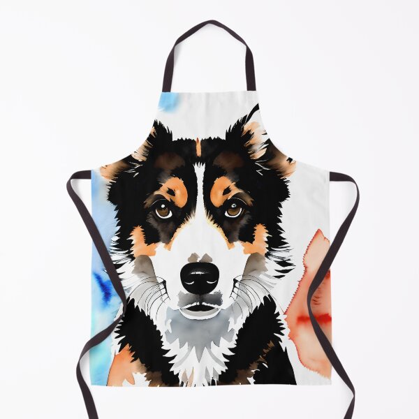 Aperçu de l'œuvre Adorable Canine Companion: Stunning Watercolor Dog Portrait créée et vendue par DavesDogShop.